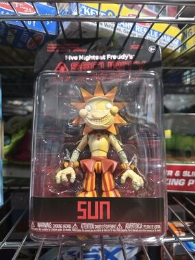 Funko Five Nights at Freddy's Security Breach SUN Figure - Yellow & Orange